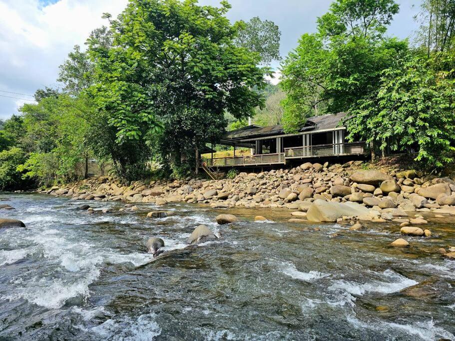 Rugading Riverside Near Kota Kinabalu.